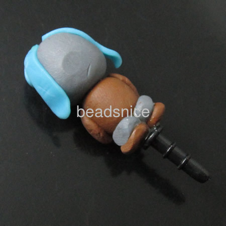 3.5mm Earphone Ear Cap Dock Dust Plug,